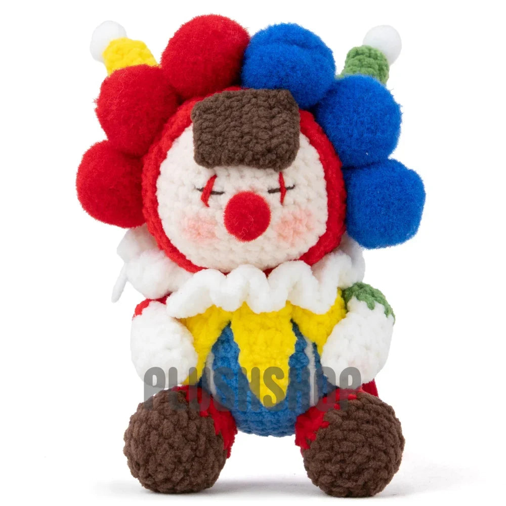 Crochet Clown Keychain