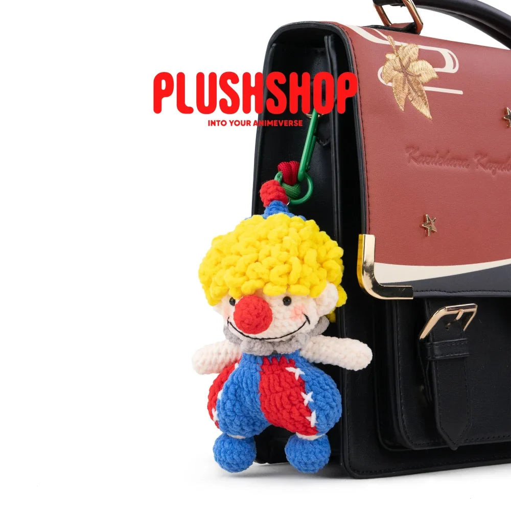Crochet Clown Keychain