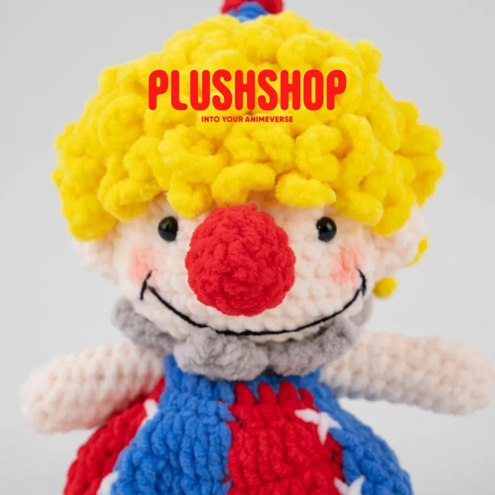 Crochet Clown Keychain