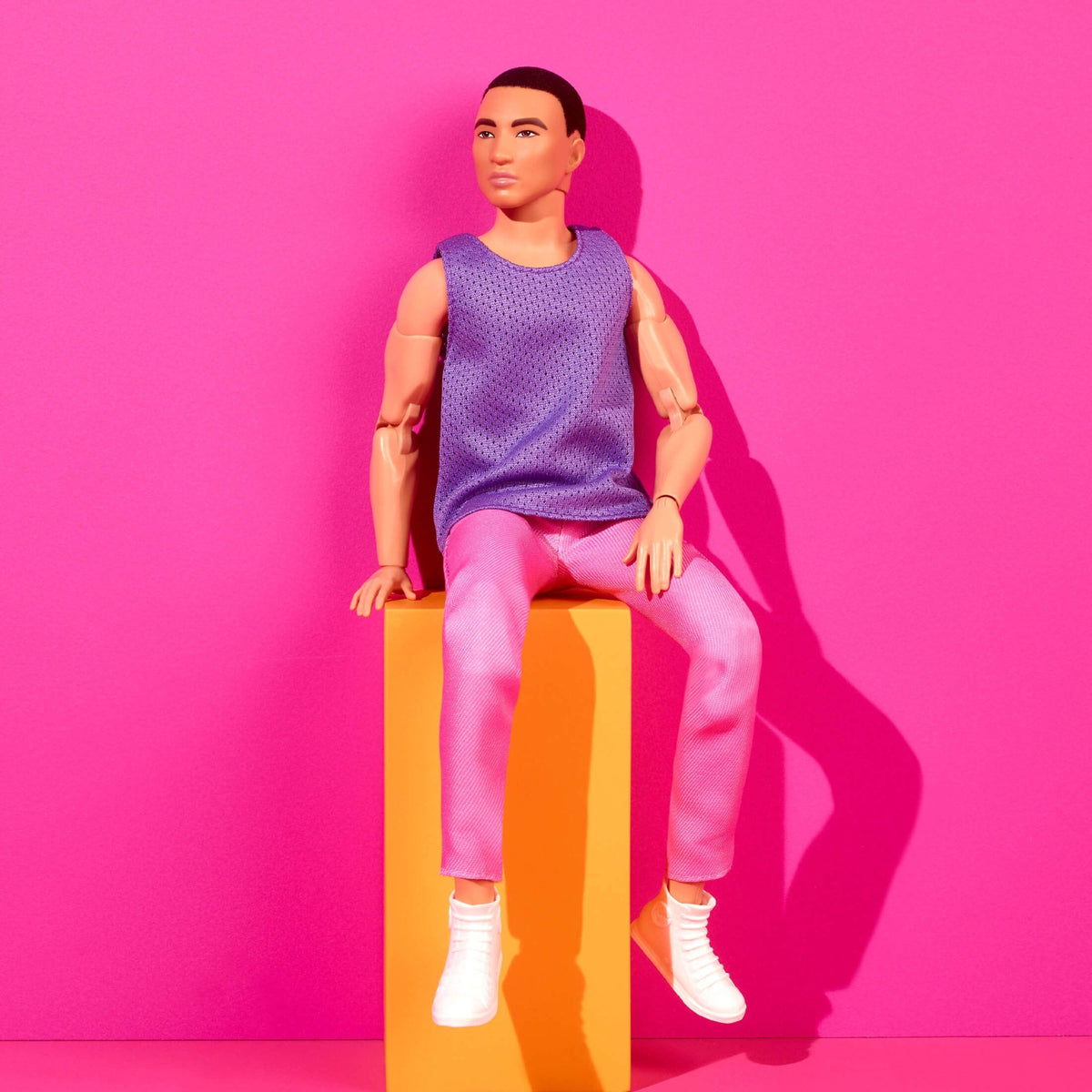 Barbie Looks Ken Doll (Original, Short Black Hair)