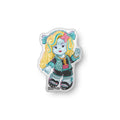 Little People Collector Monster High Lagoona Blue White Pillow