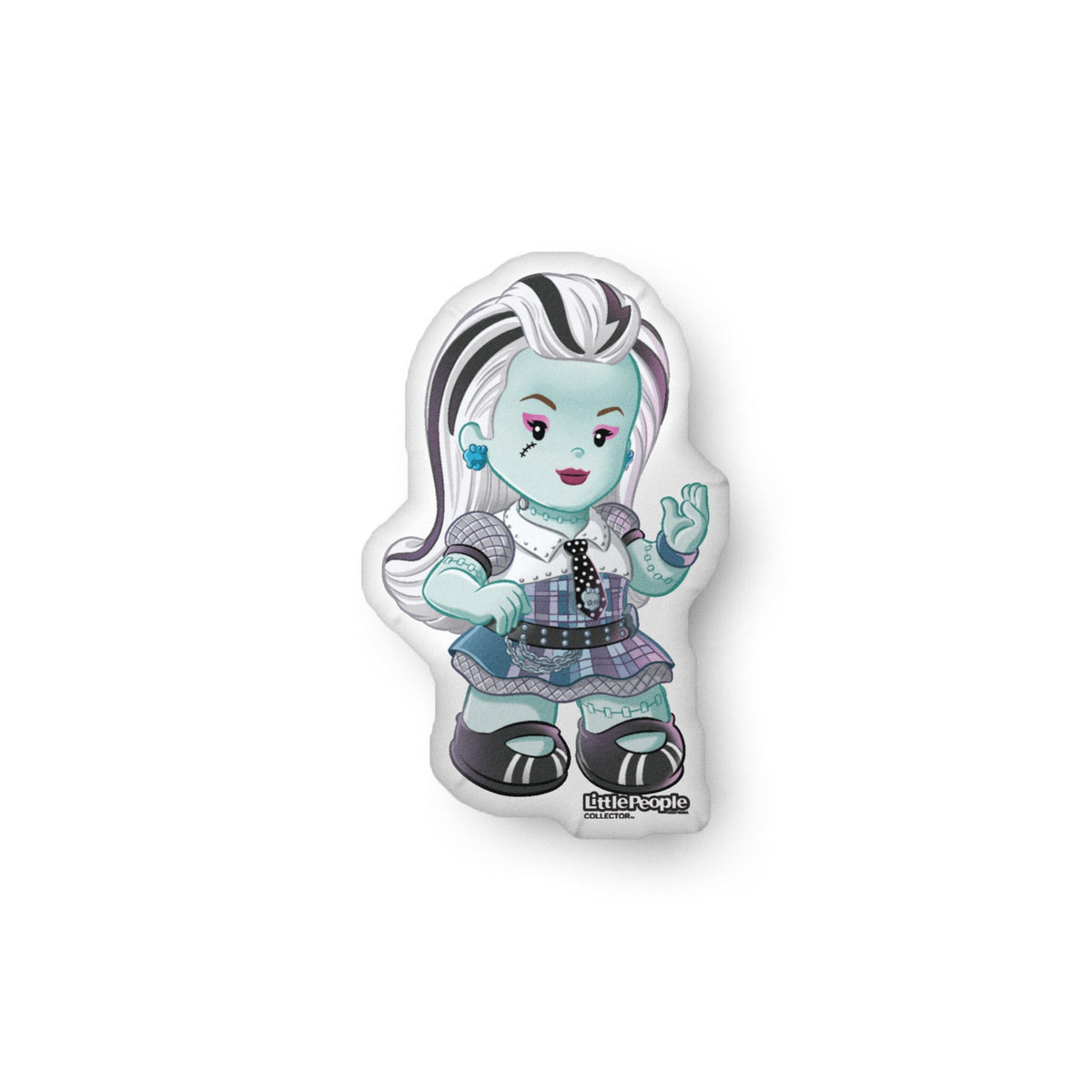 Little People Collector Monster High Frankie Stein White Pillow