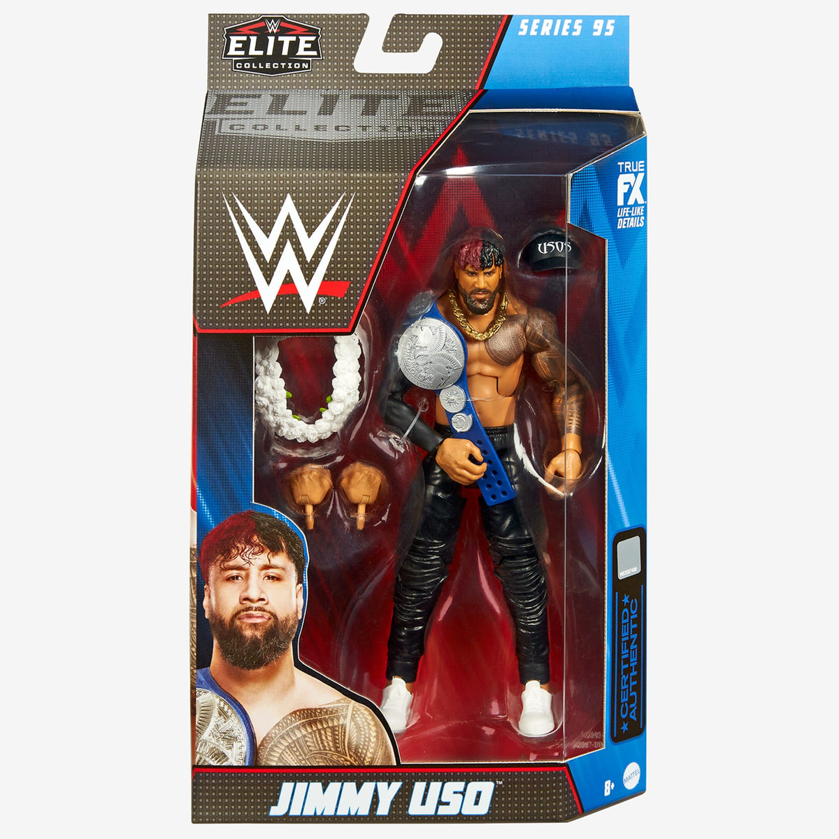 WWE Jimmy Uso Elite Collection Action Figure