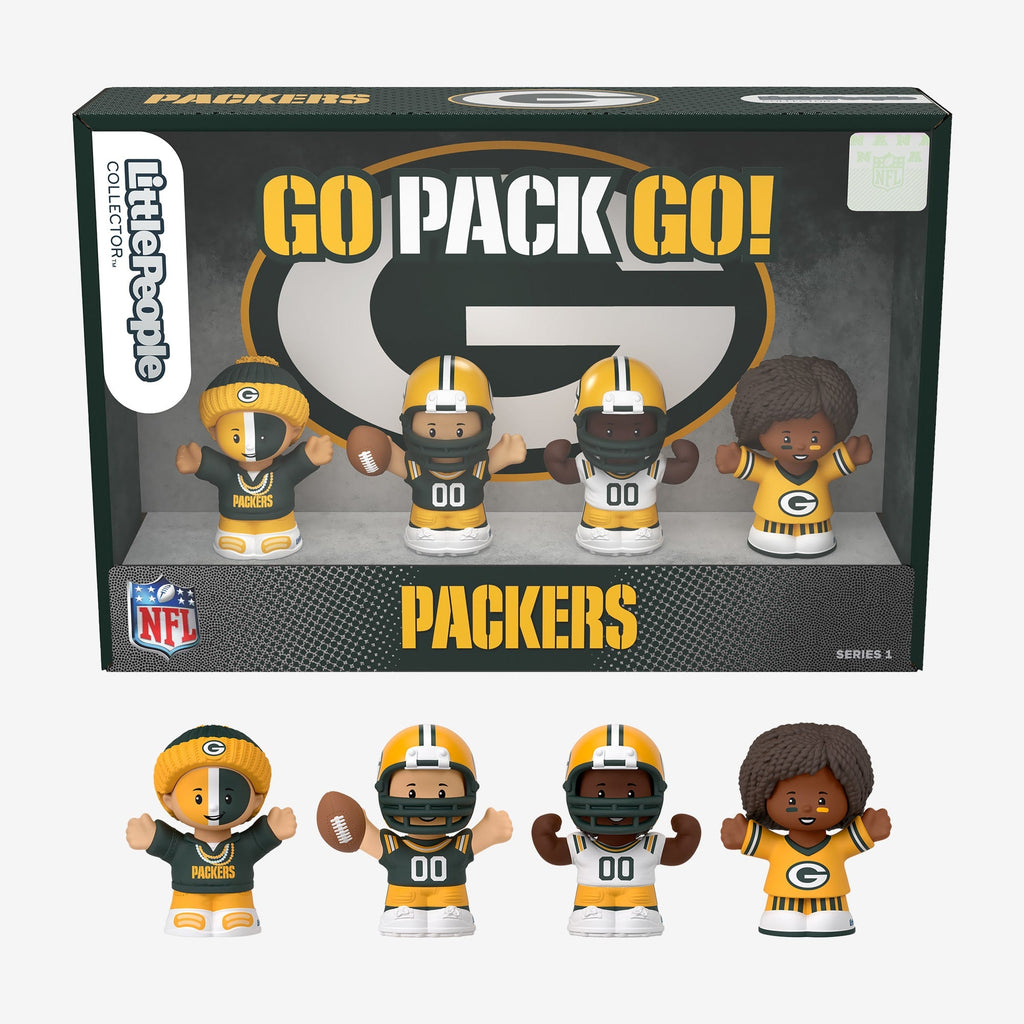 Little People Collector x NFL Green Bay Packers Set