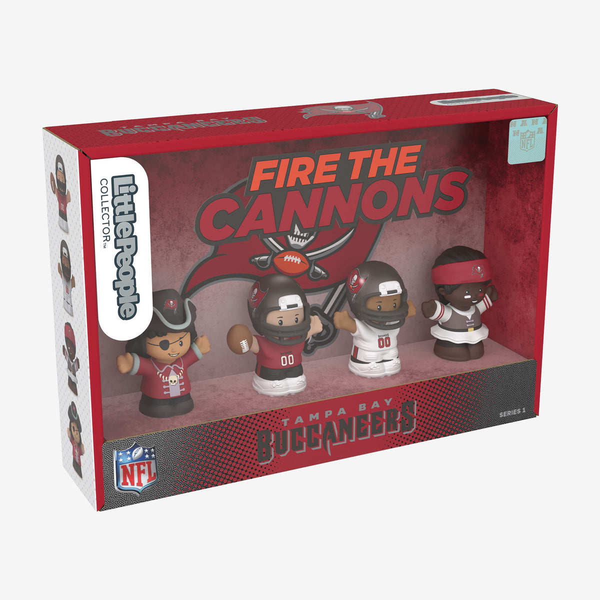 Little People Collector x NFL Tampa Bay Buccaneers Set