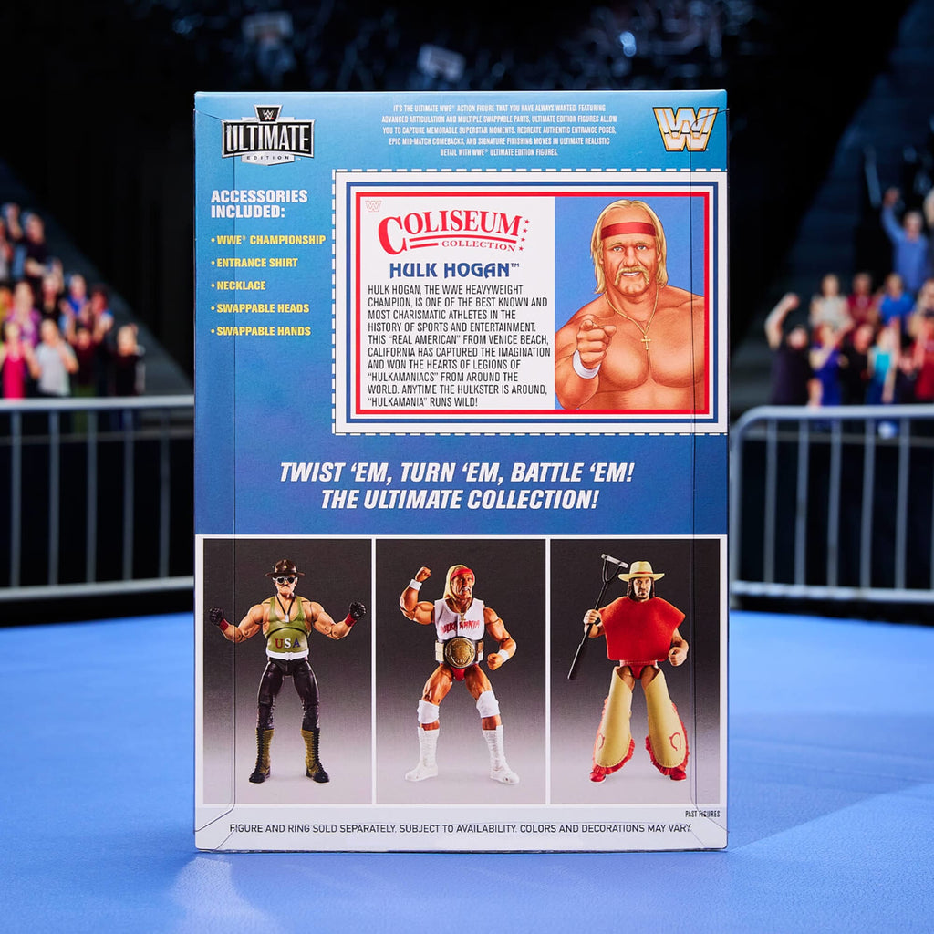 WWE Coliseum Collection Hulk Hogan & Terry Funk Ultimate Edition Figures