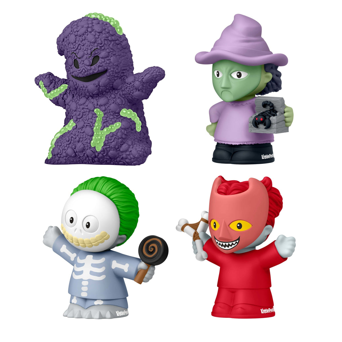 Little People Collector Disney Tim Burton’s The Nightmare Before Christmas Lock Shock & Barrel Set