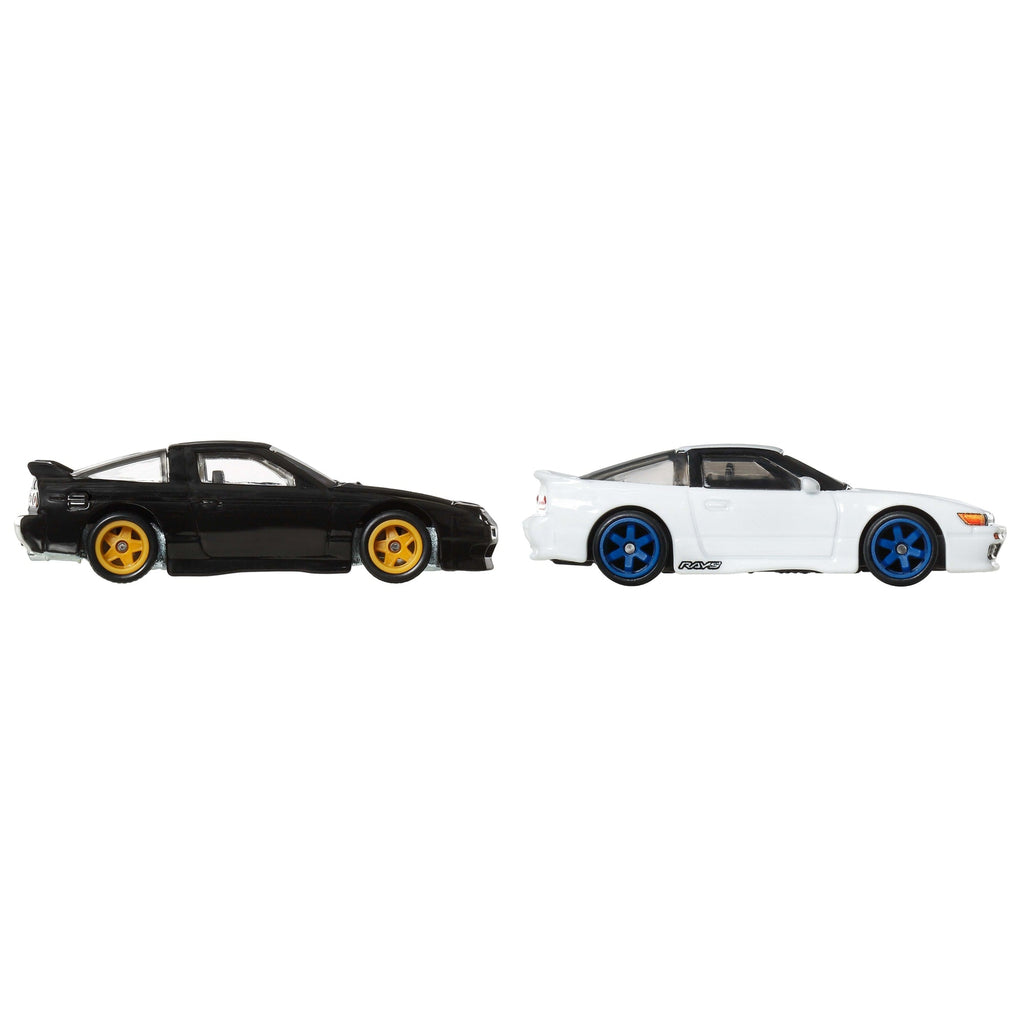 Hot Wheels Premium Car Culture 2-Pack '96 NISSAN 180SX TYPE X & NISSAN SilEighty