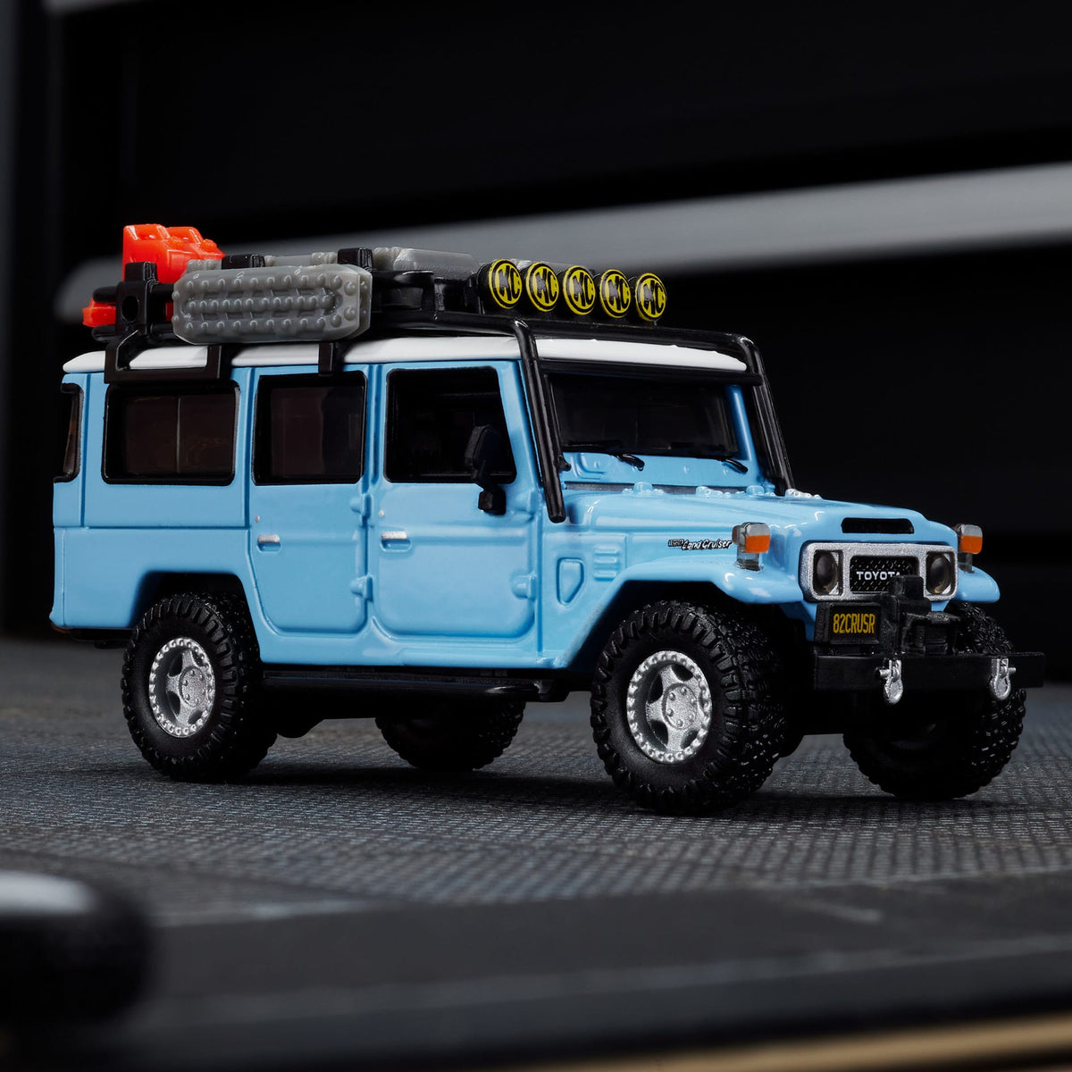 Hot Wheels Elite 64 Mod Shop 1982 Custom Toyota Land Cruiser FJ45 Troopy