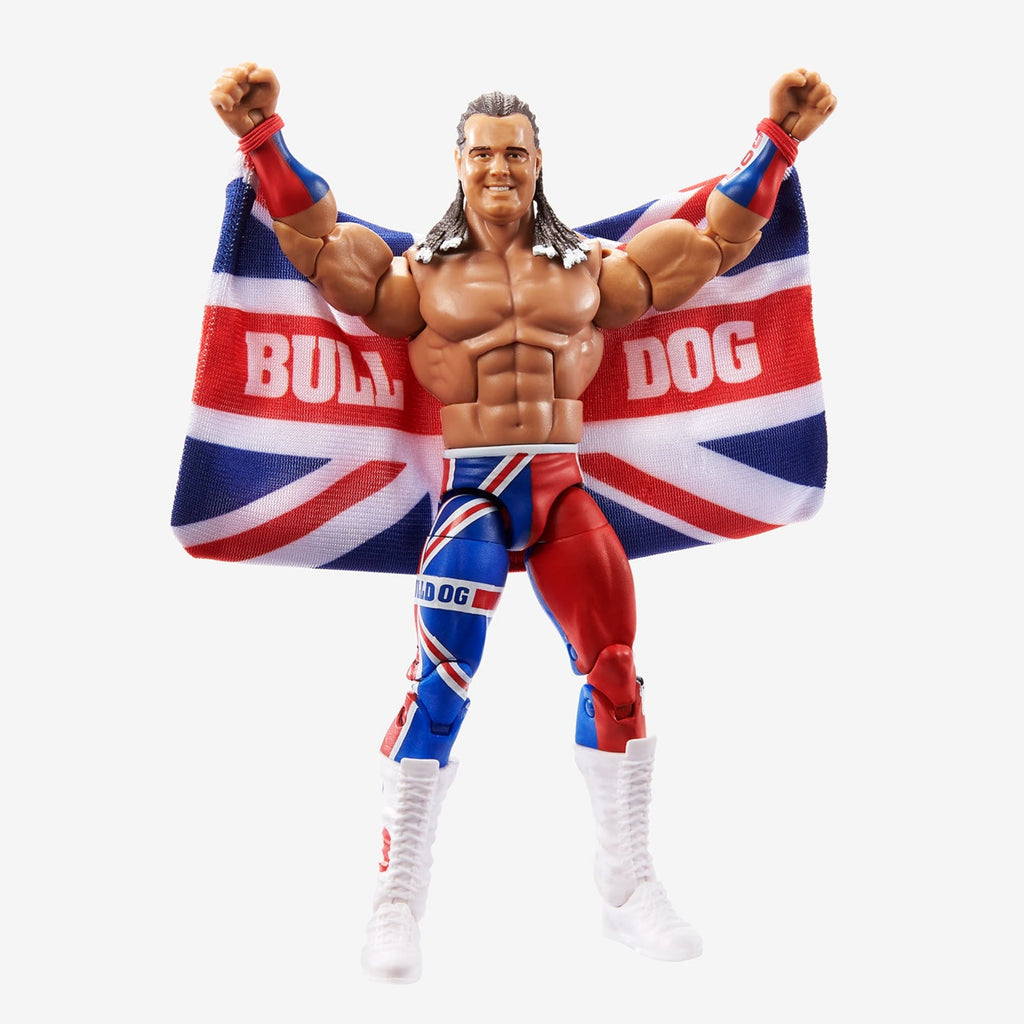 WWE British Bulldog™ Elite Collection Action Figure