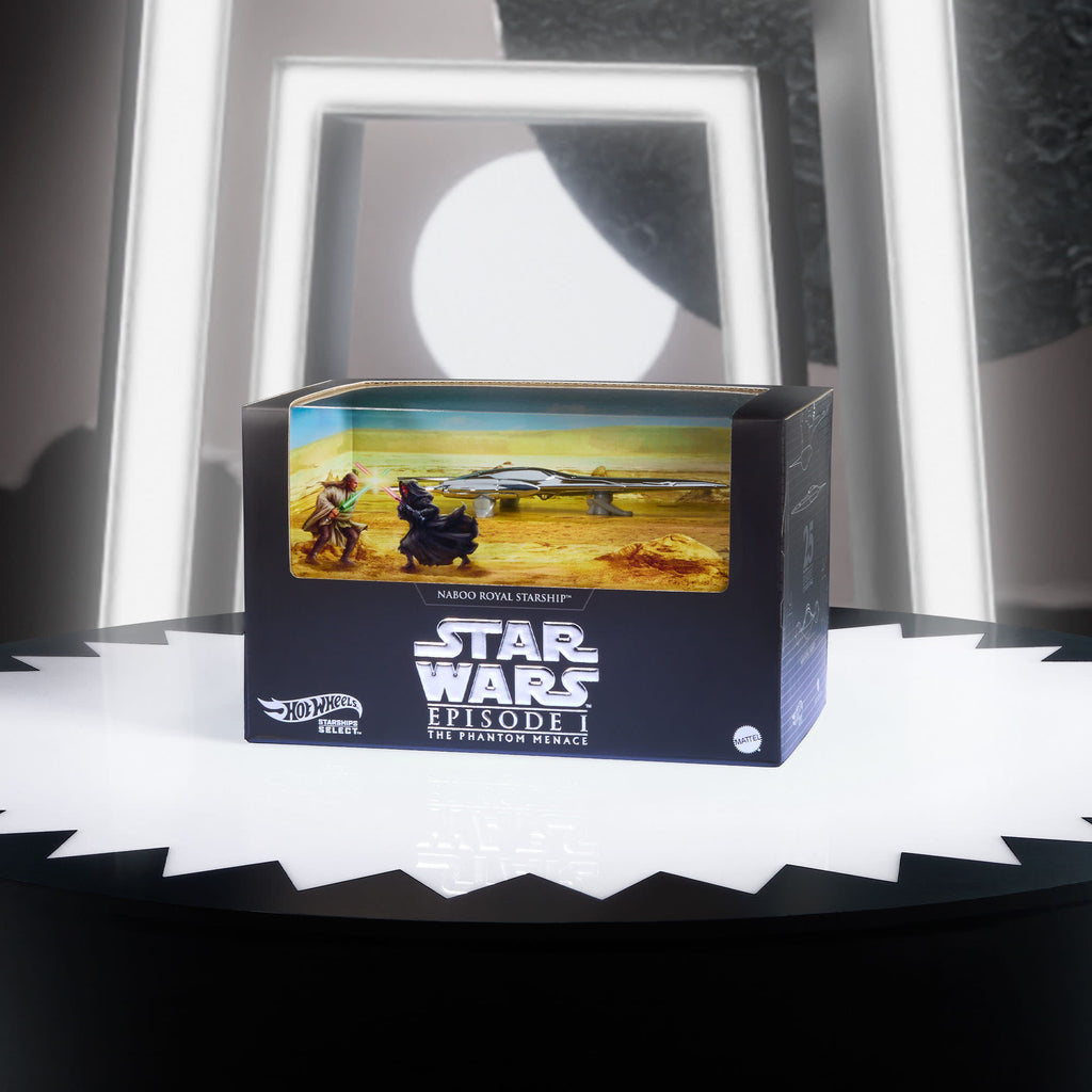 Hot Wheels STAR WARS Starships Select Royal Naboo Starship