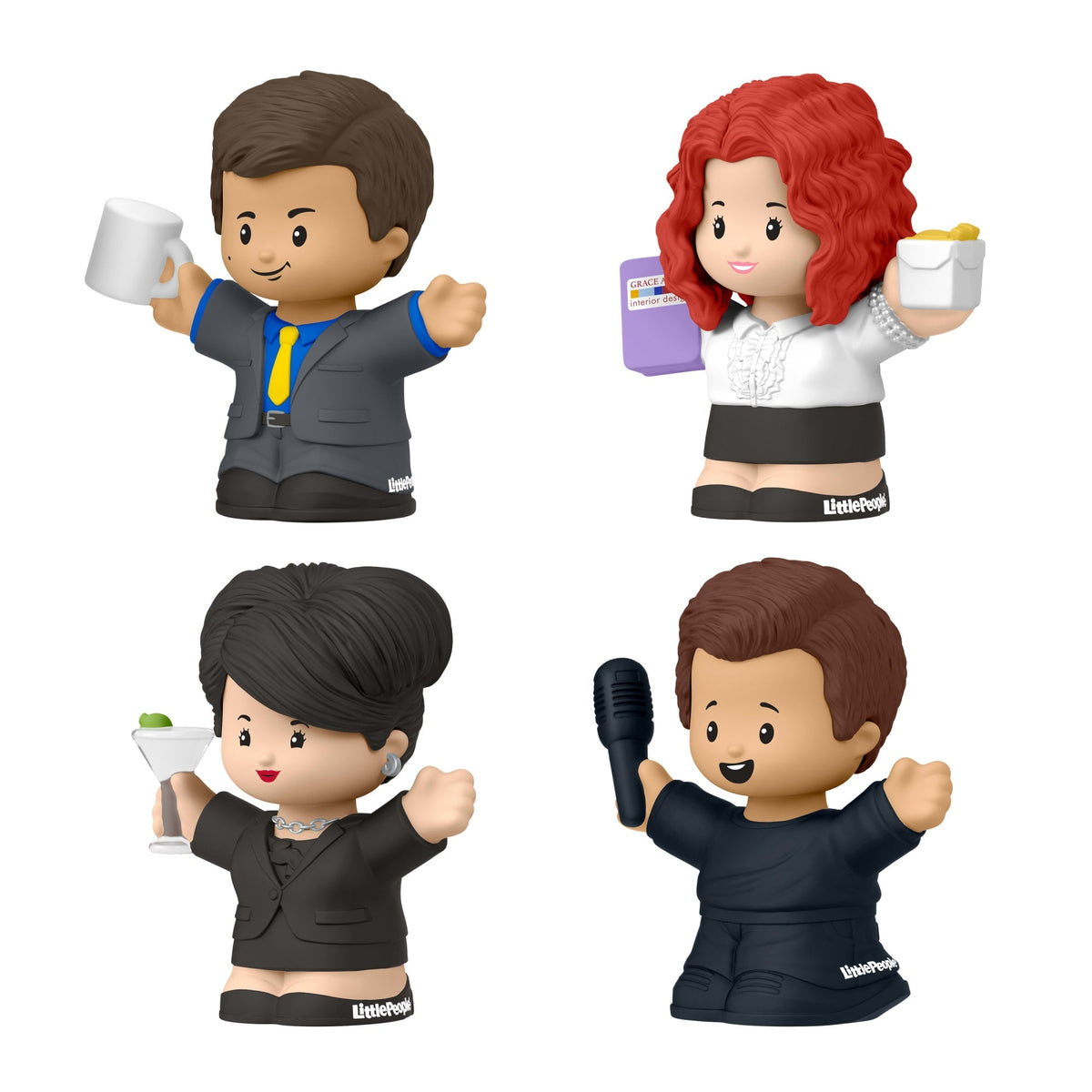 Little People Collector Will and Grace TV Series Special Edition Set
