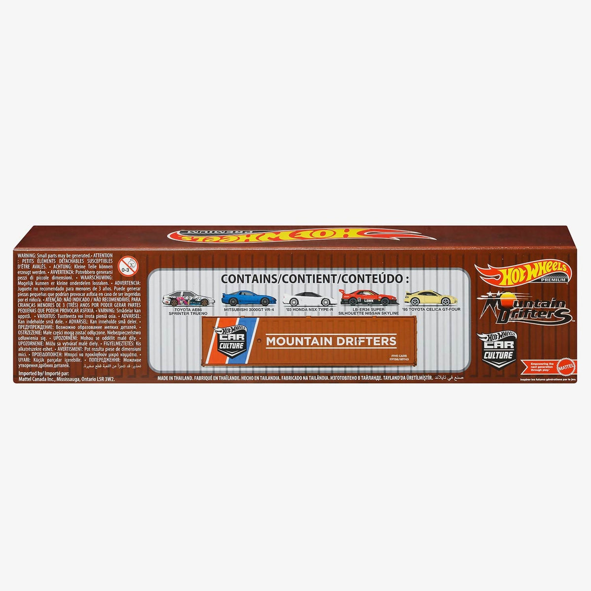 2022 Hot Wheels Car Culture Mix 3: Mountain Drifters Case Pack