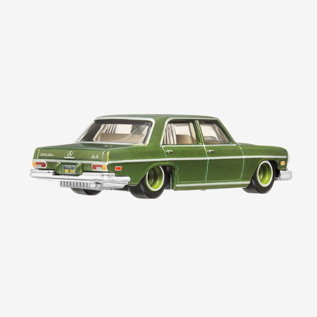 Hot Wheels Car Culture Circuit Legends Vehicles - ‘71 Mercedes-Benz 280 SEL 4.5