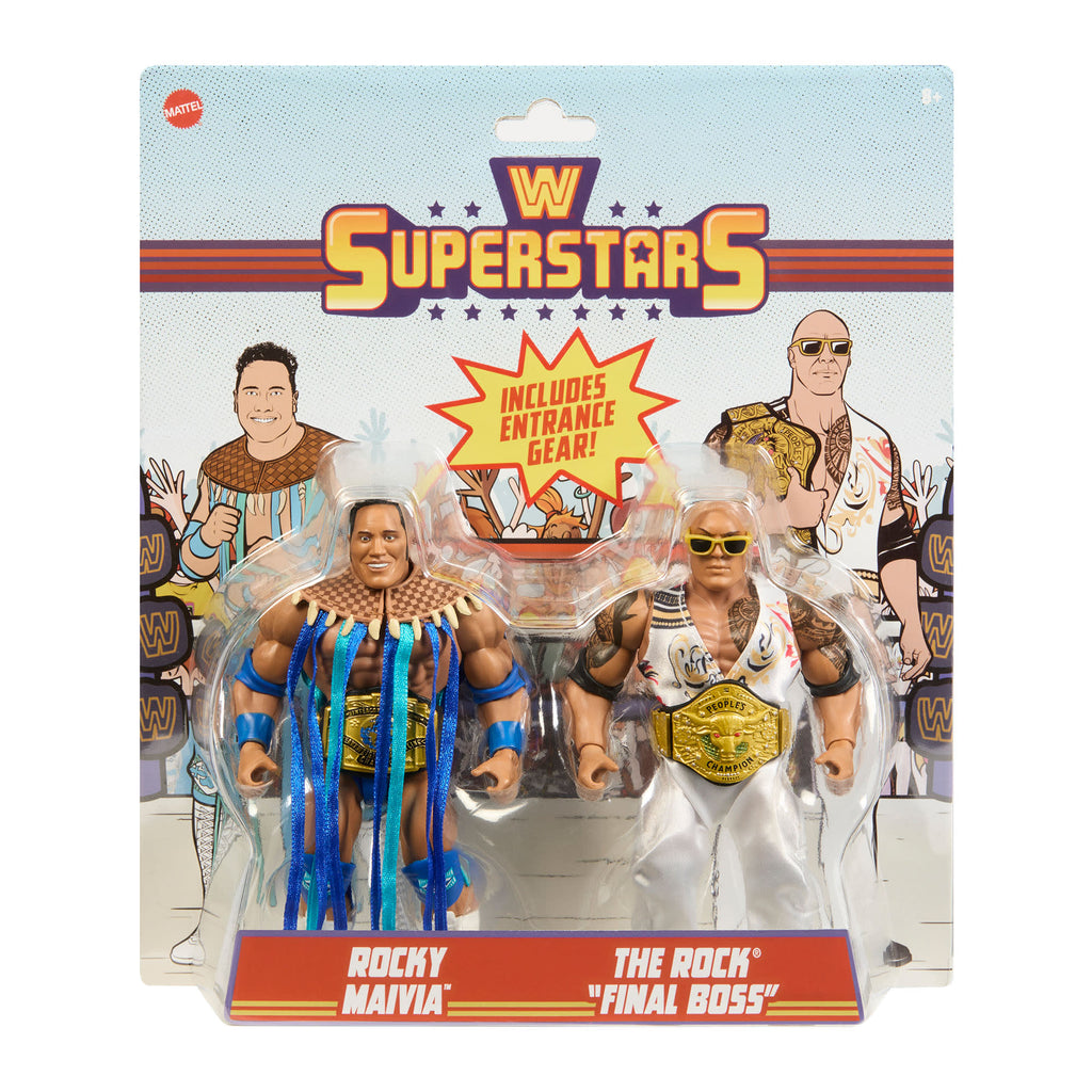 WWE Superstars Rocky Maivia and The Rock 2-Pack