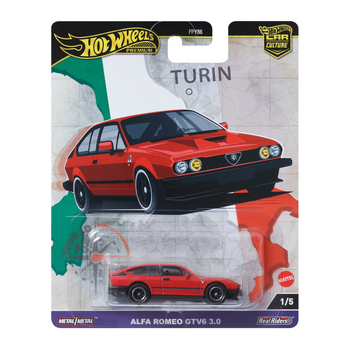 Hot Wheels Car Culture Circuit Legends Alfa Romeo GTV 6 3.0