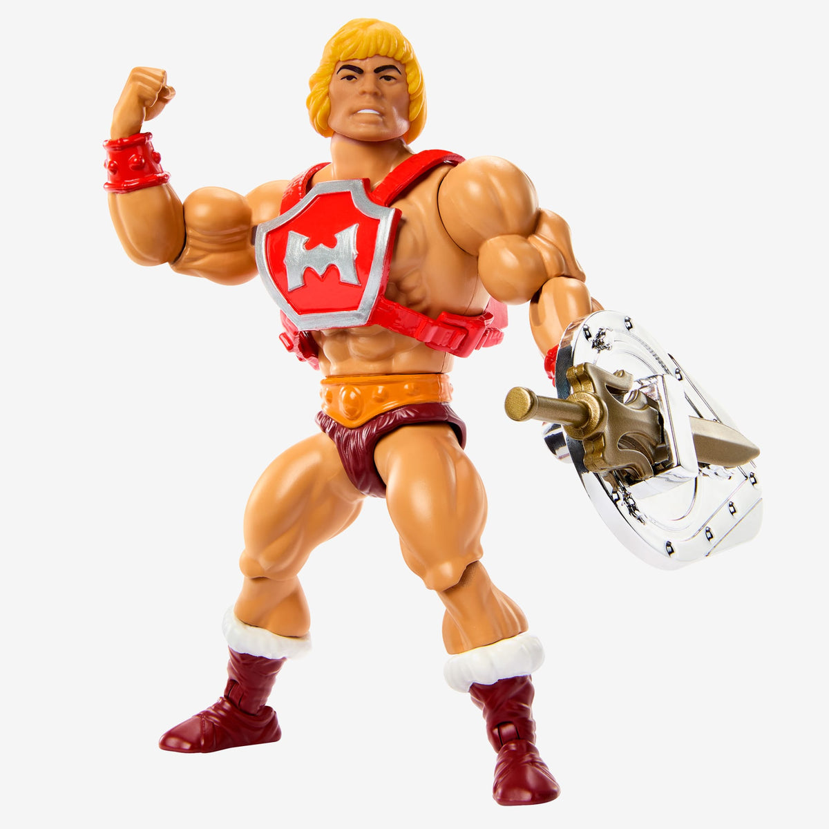 Masters of the Universe Origins Thunder Punch He-Man Deluxe Action Figure
