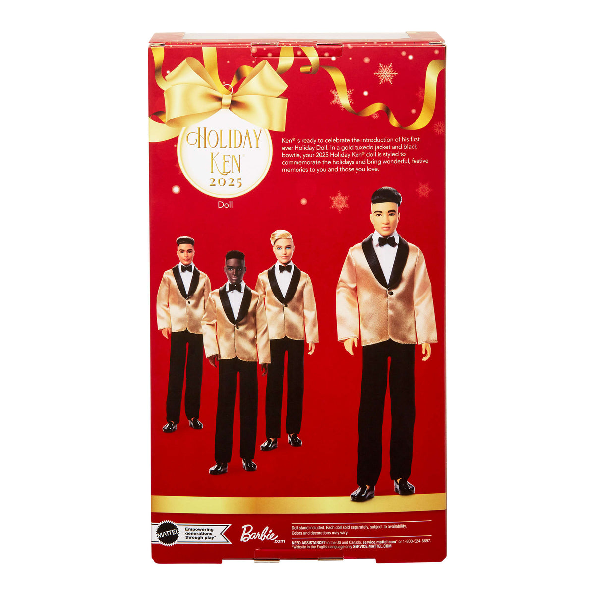 2025 Holiday Ken Doll 1