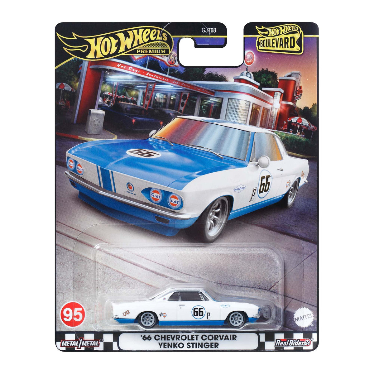 Hot Wheels Premium Boulevard '66 Chevrolet Corvair Yenko Stinger