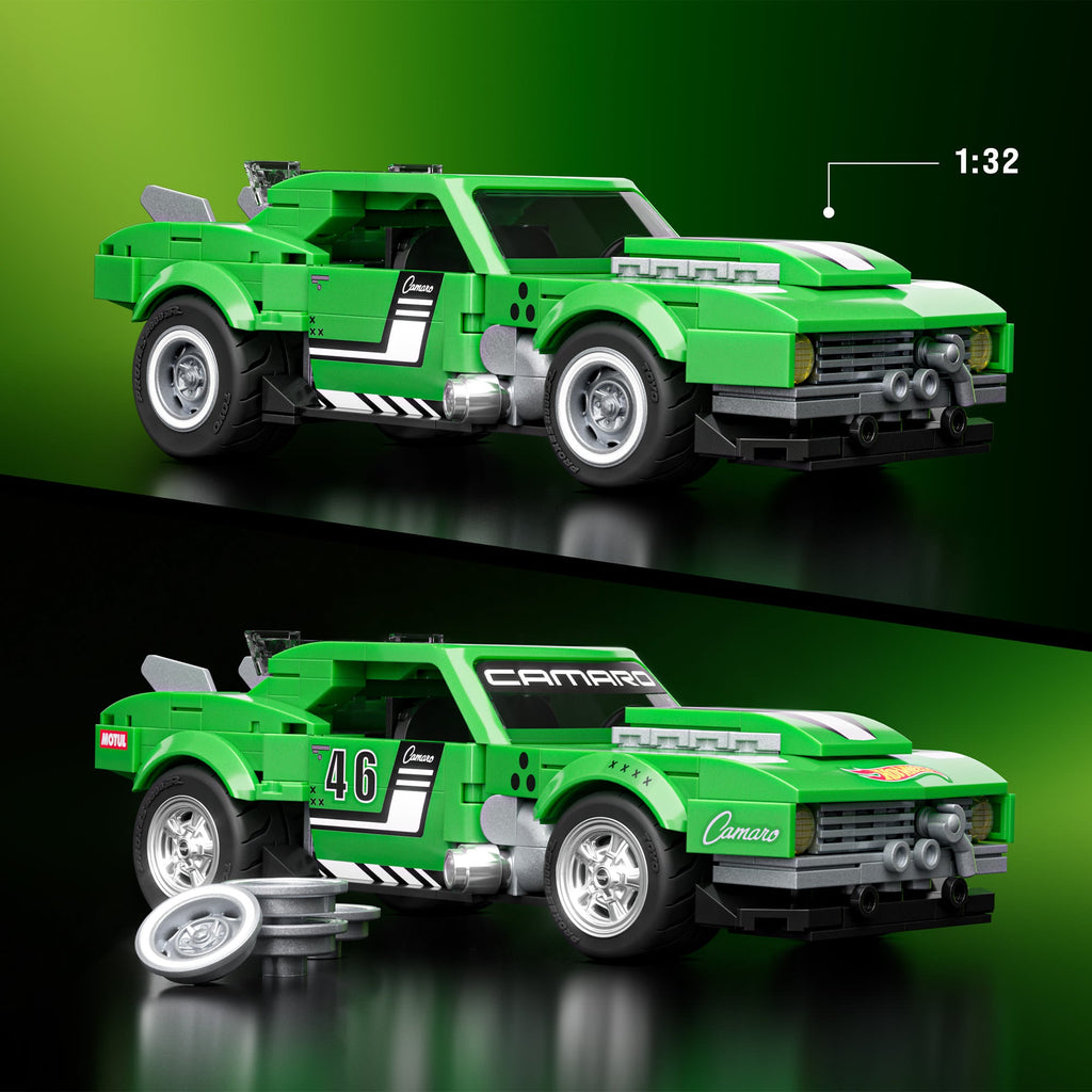 Mattel Brick Shop Hot Wheels Custom ’68 Camaro Building Set