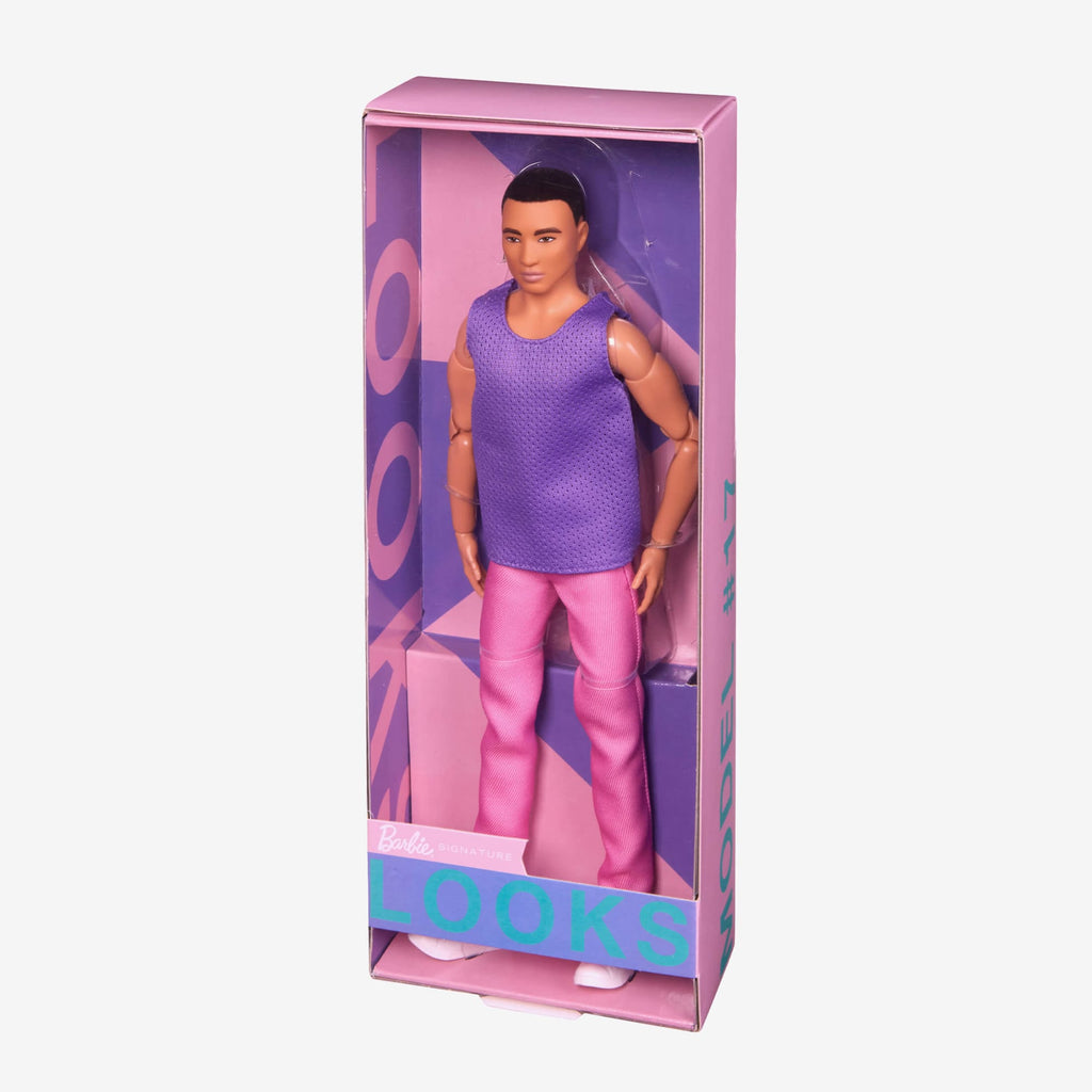 Barbie Looks Ken Doll (Original, Short Black Hair)