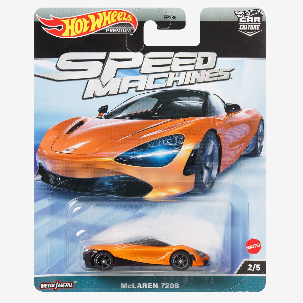 Hot Wheels Premium Car Culture Speed Machines – McLaren 720S