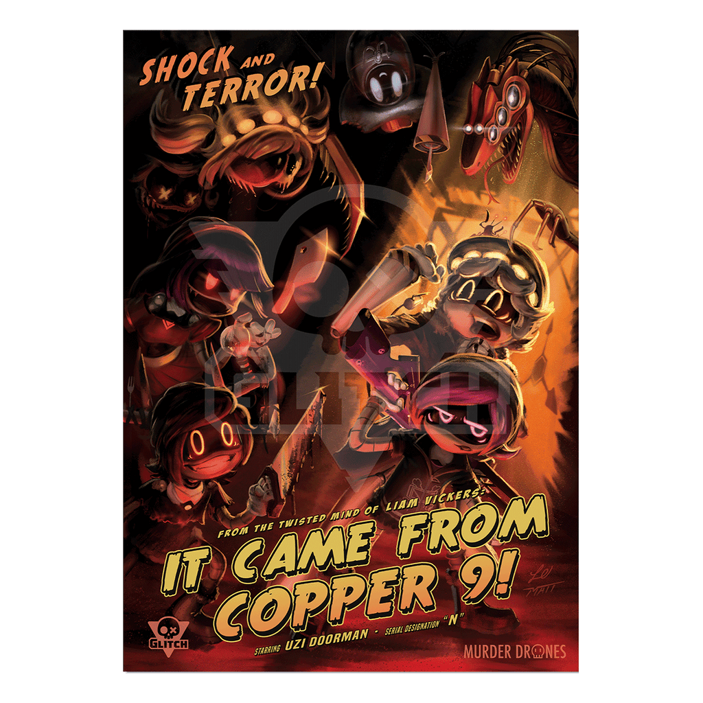 "It Came From Copper 9" Poster