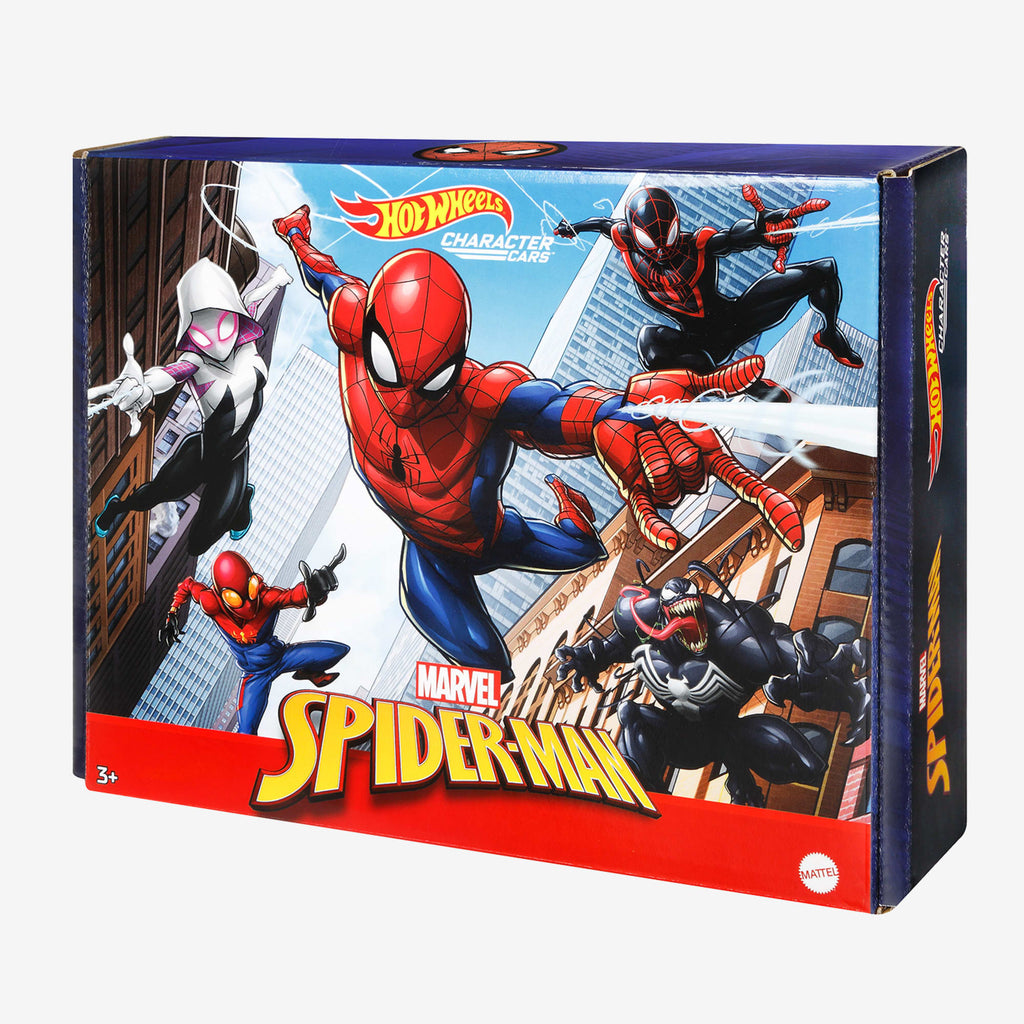 Hot Wheels Character Cars Spider-Man 5-Pack