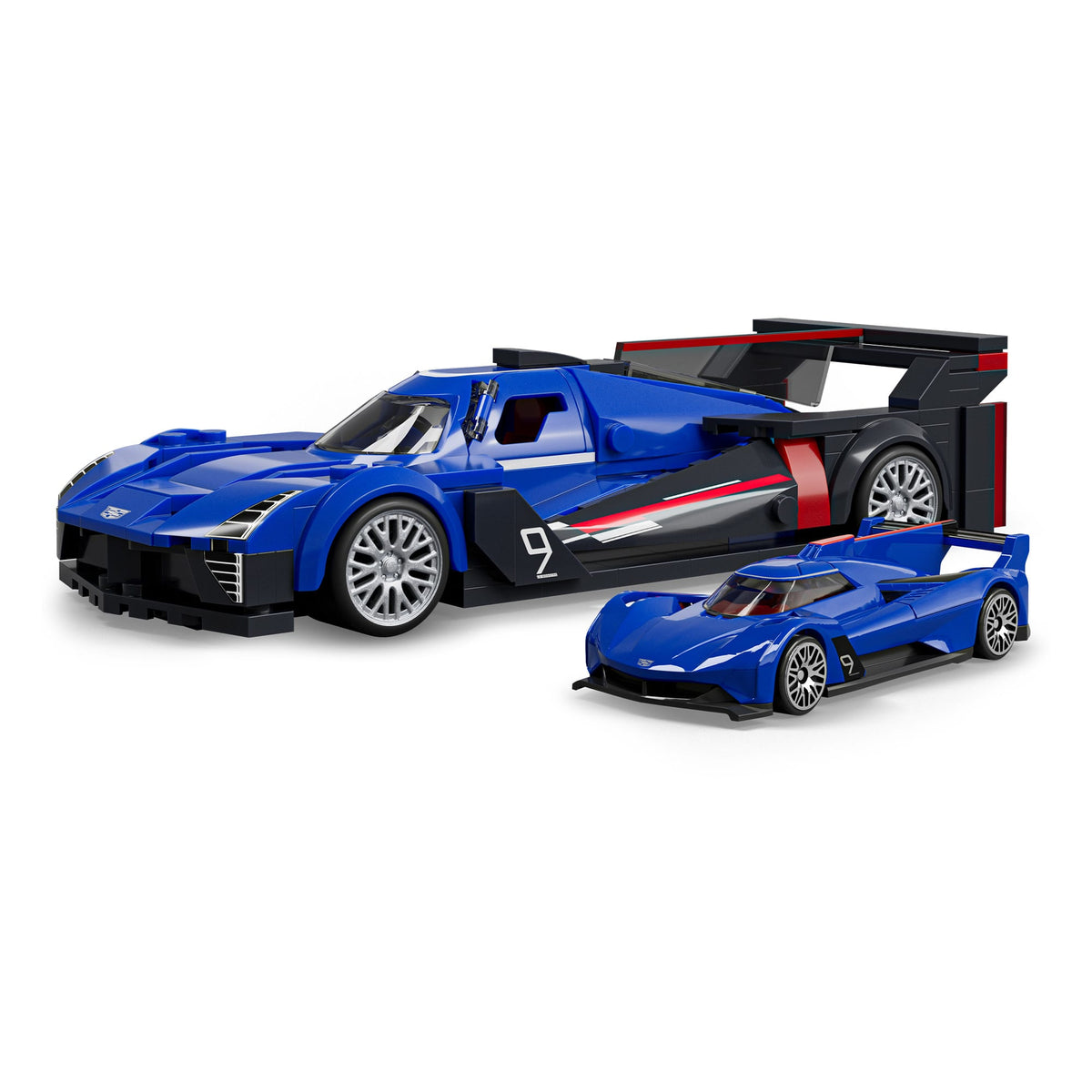 Mattel Brick Shop Hot Wheels Cadillac Project GTP Hypercar Building Set