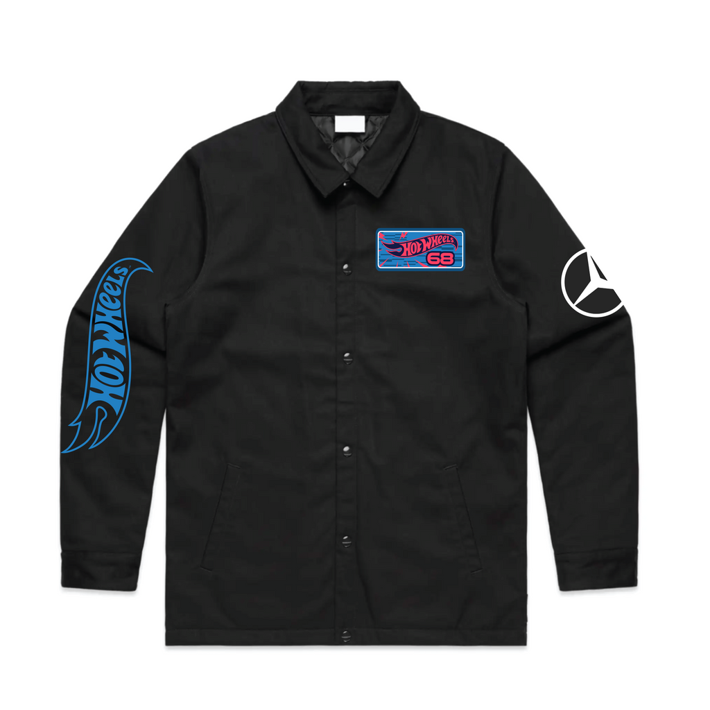 Hot Wheels x Mercedes Benz Black Work Jacket