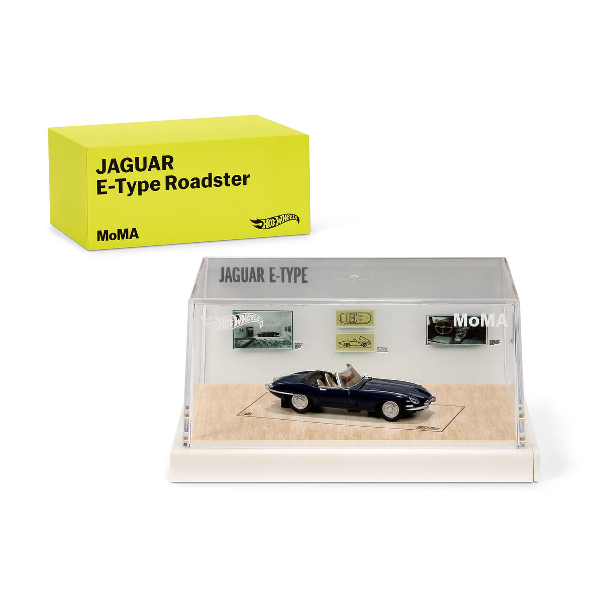 Hot Wheels x MoMA Jaguar E-Type Roadster