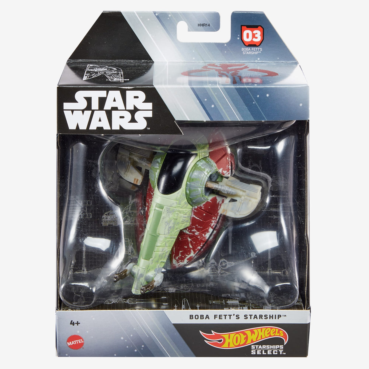 Hot Wheels Star Wars Starships Select Boba Fett's Starship
