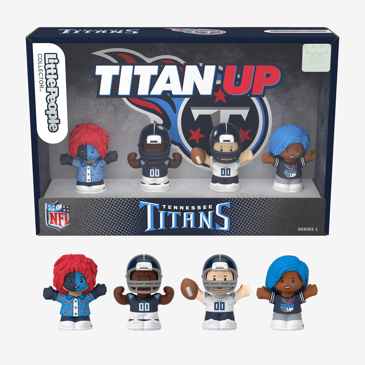Little People Collector x NFL Tennessee Titans Set