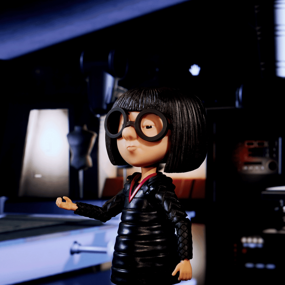 Pixar Spotlight Series Edna Mode Collector Figure The Incredibles
