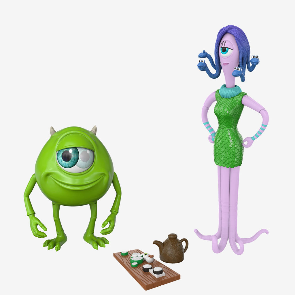 Pixar Featured Favorites Celia & Mike Monsters Inc Figures