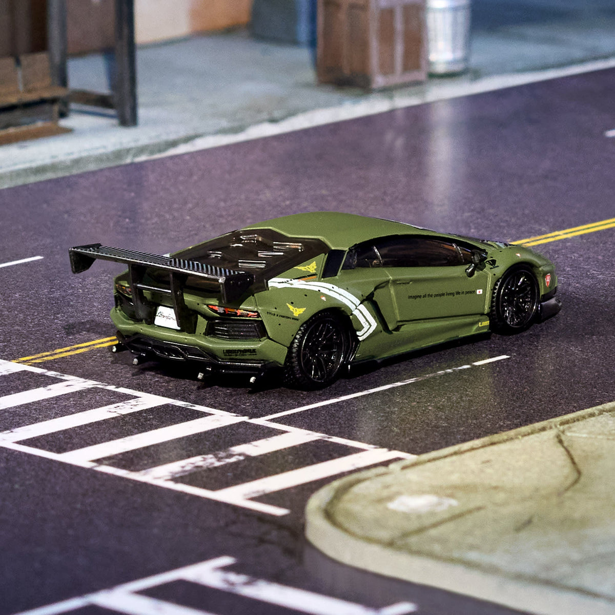 Hot Wheels Elite 64 LBWK Lamborghini Aventador LP 700-4