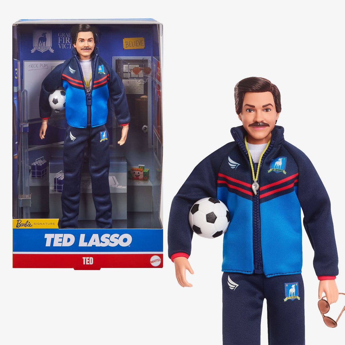 Barbie Signature Ted Lasso Doll