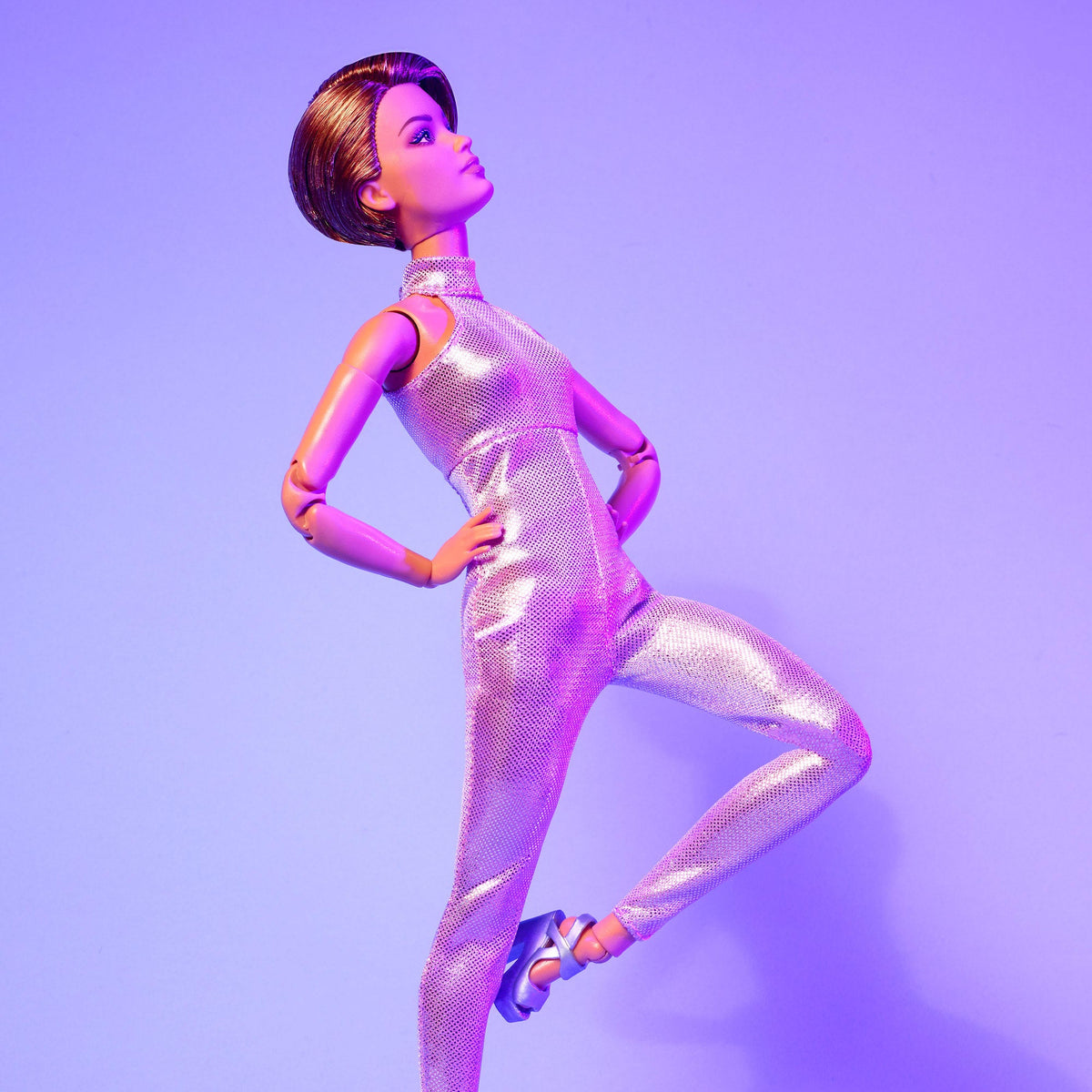 Barbie Looks Doll #22 (Petite, Short Auburn Hair)