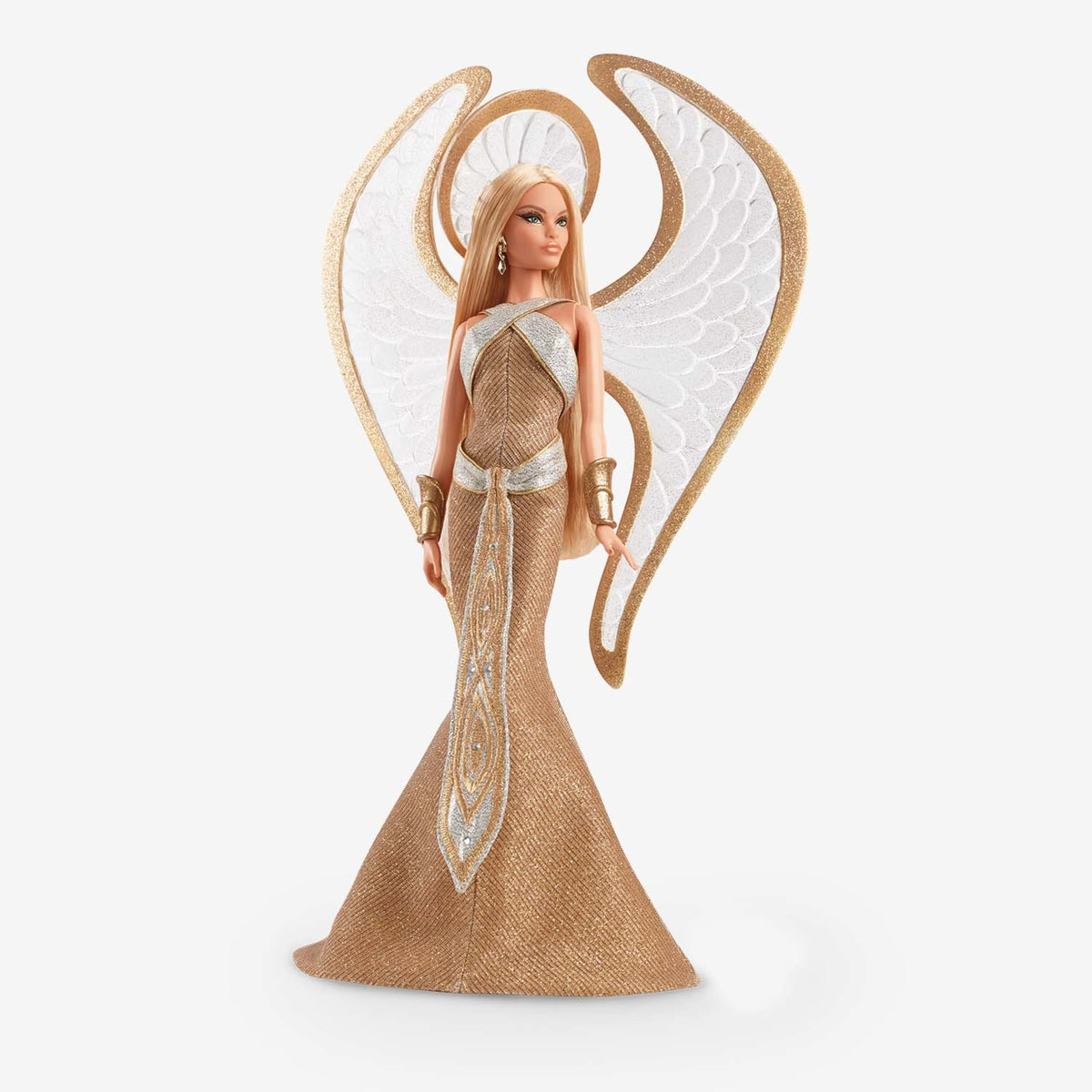Bob Mackie Barbie Holiday Angel Doll