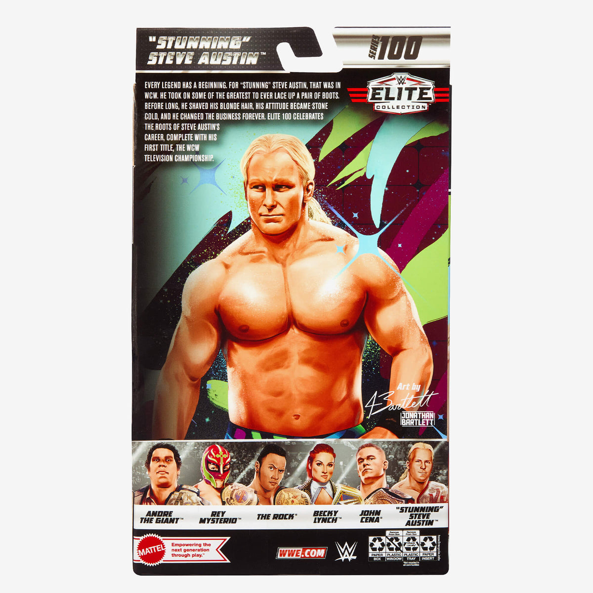WWE Elite Collection "Stunning" Steve Austin Action Figure