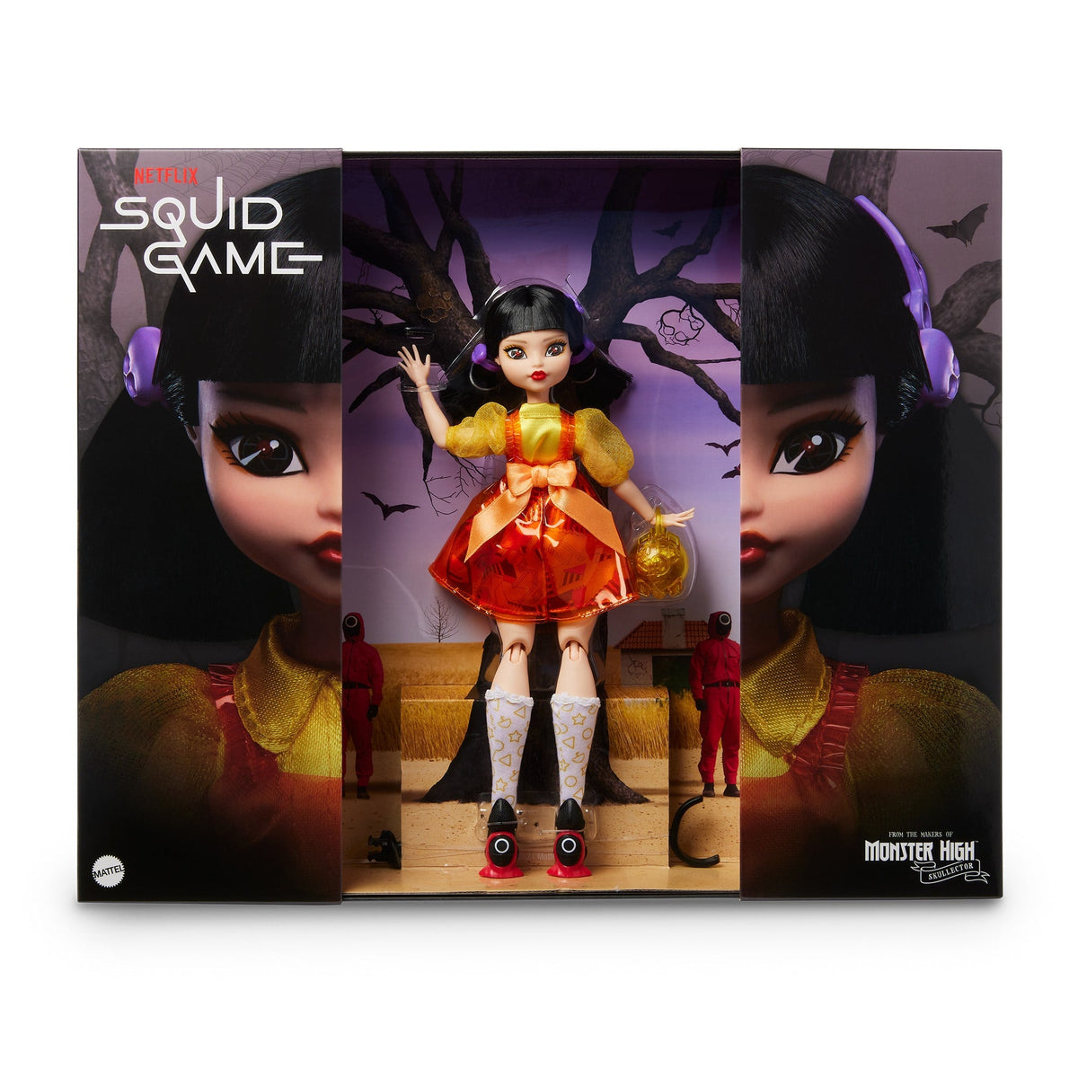 Monster High Skullector Squid Game Young-hee Doll