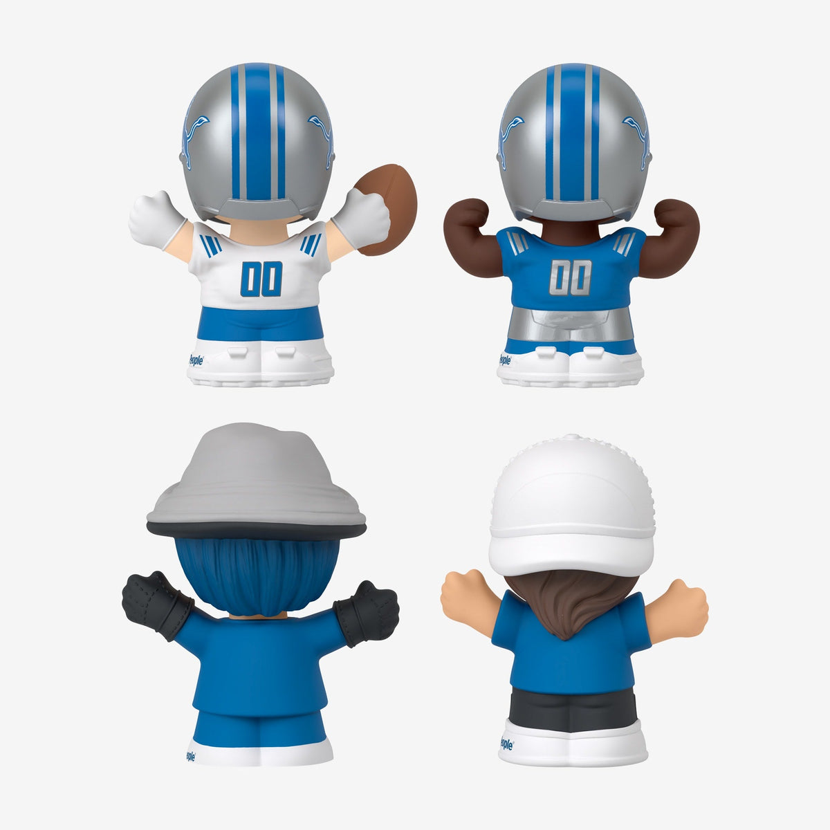 Little People Collector x NFL Detroit Lions Set