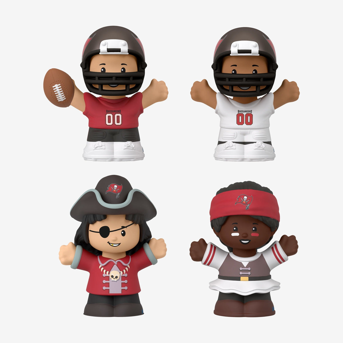 Little People Collector x NFL Tampa Bay Buccaneers Set