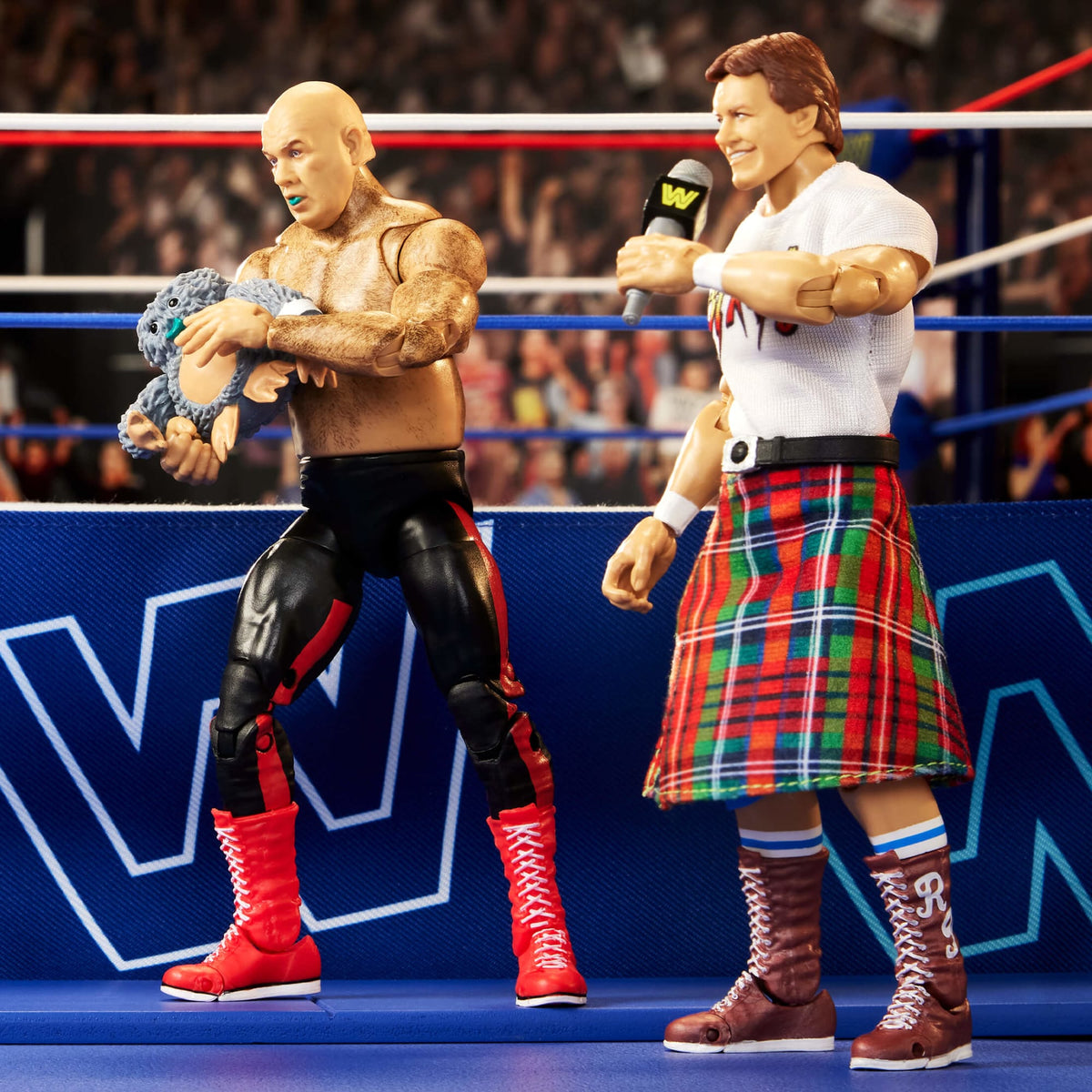 WWE Ultimate Edition Coliseum Collection "Rowdy" Roddy Piper & George "The Animal" Steele 2-Pack