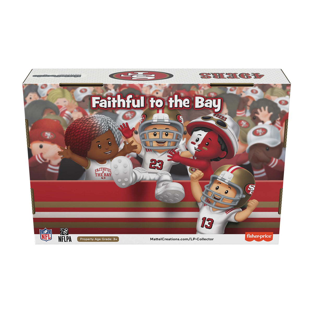 Little People Collector San Francisco 49ers Alternate Jersey Figure Set
