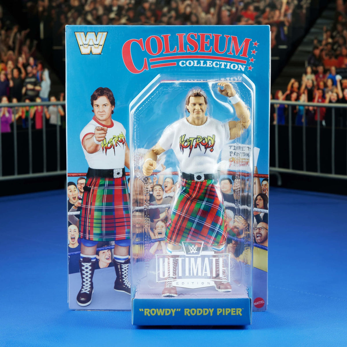 WWE Ultimate Edition Coliseum Collection "Rowdy" Roddy Piper & George "The Animal" Steele 2-Pack