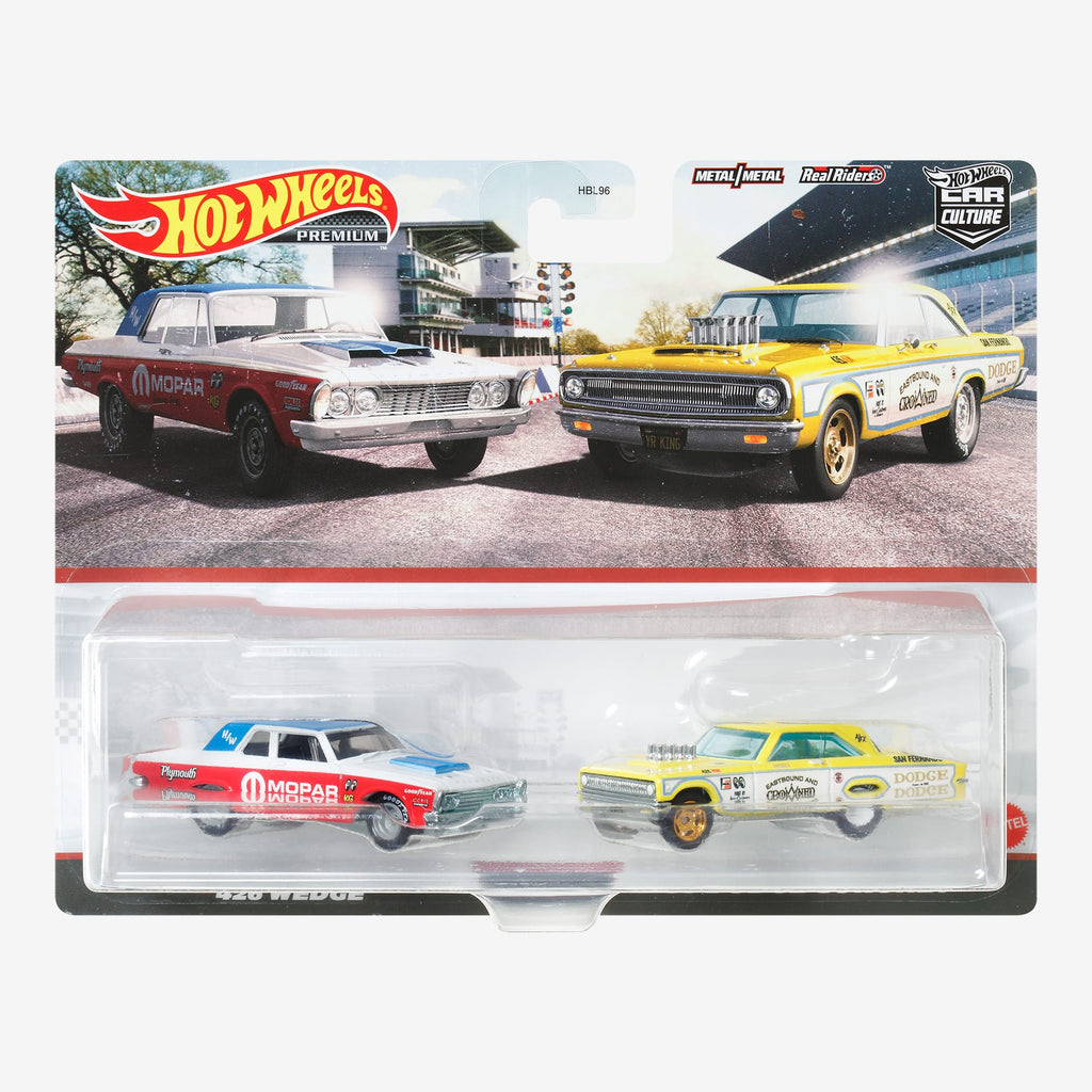 Hot Wheels Premium Car Culture 2-Pack, Belvedere and Coronet