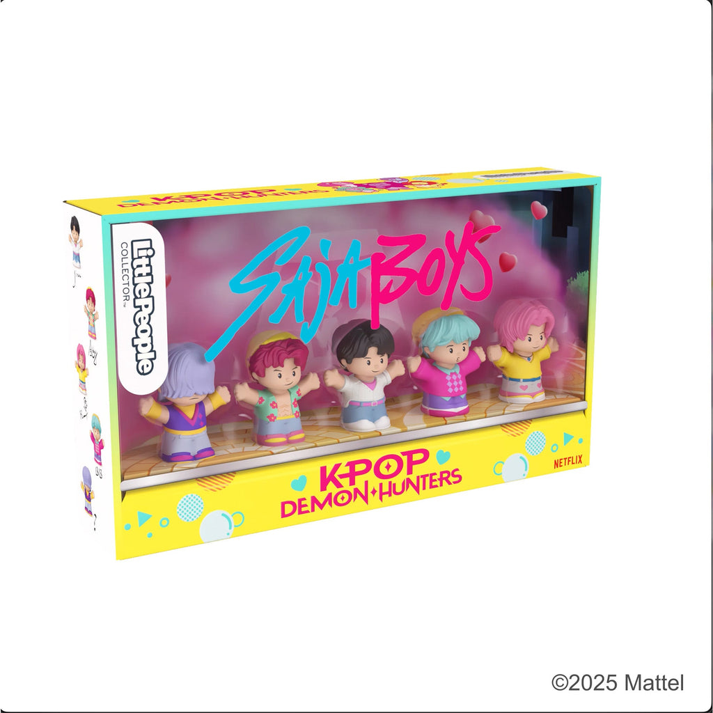 Little People Collector KPop Demon Hunters Saja Boys Figure Set