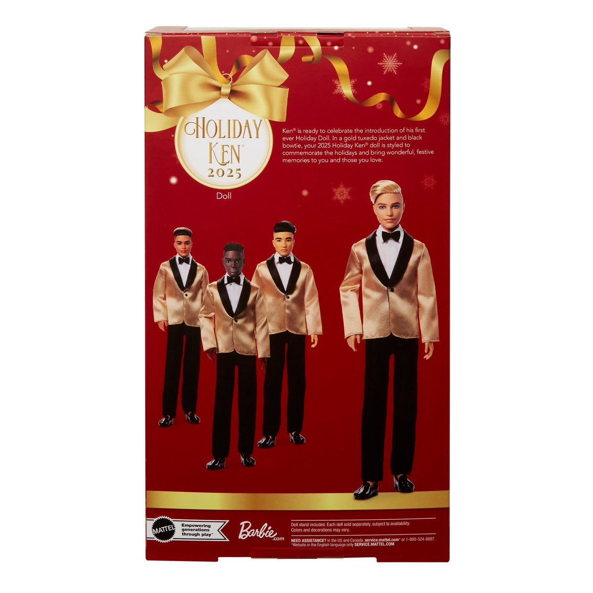 2025 Holiday Ken Doll 4