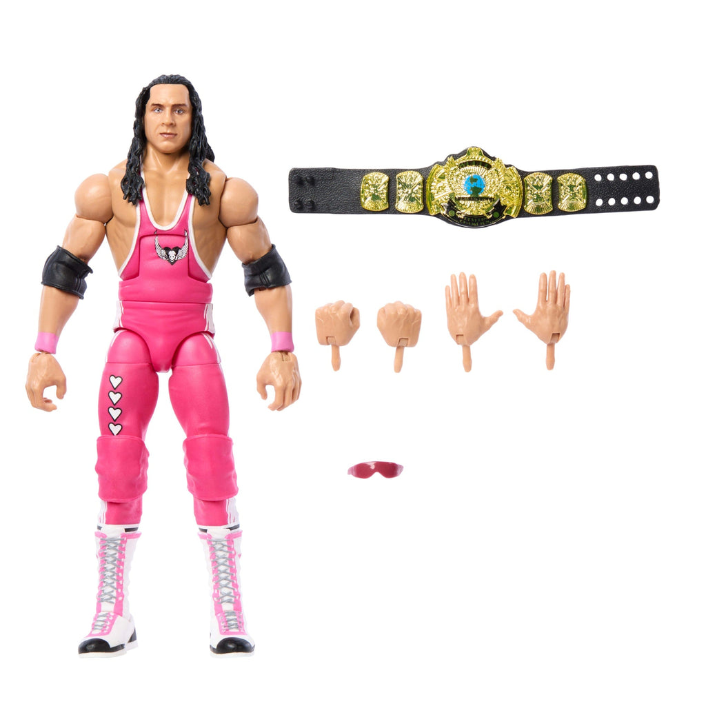 WWE Elite Legends Bret “Hit Man” Hart Action Figure